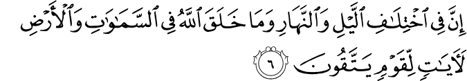 Surah 10 Ayah 6