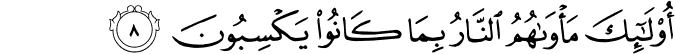 Surah 10 Ayah 8