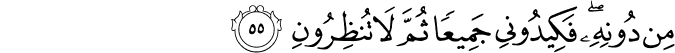 Surah 11 Ayah 55