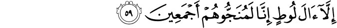 Surah 15 Ayah 59
