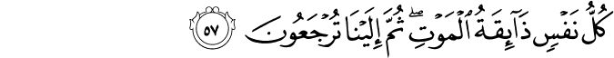 Surah 29 Ayah 57