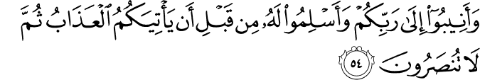 Surah 39 Ayah 54