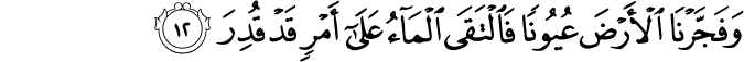 Surah 54 Ayah 12